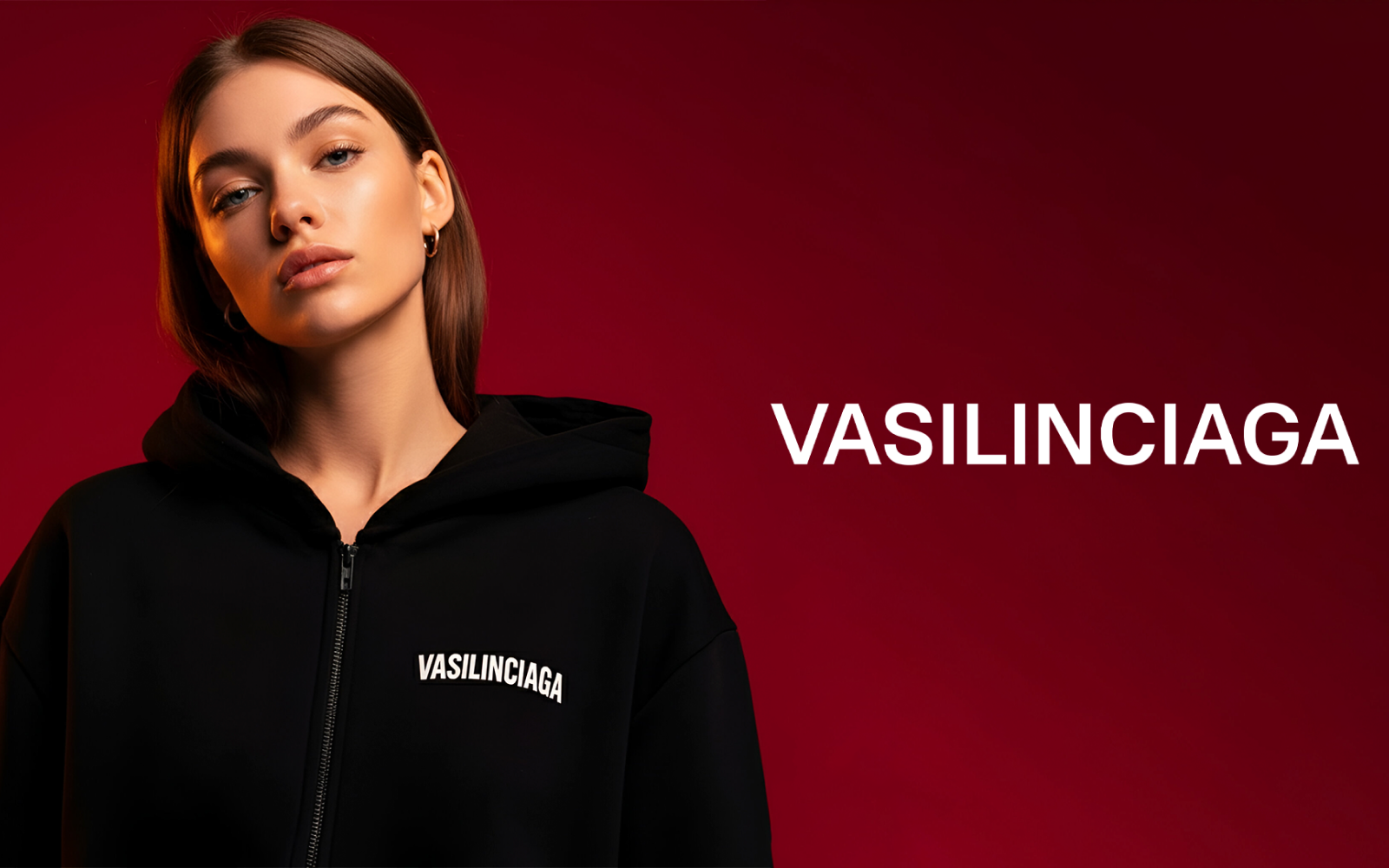 VASILINCIAGA AI модель — редакционный образ